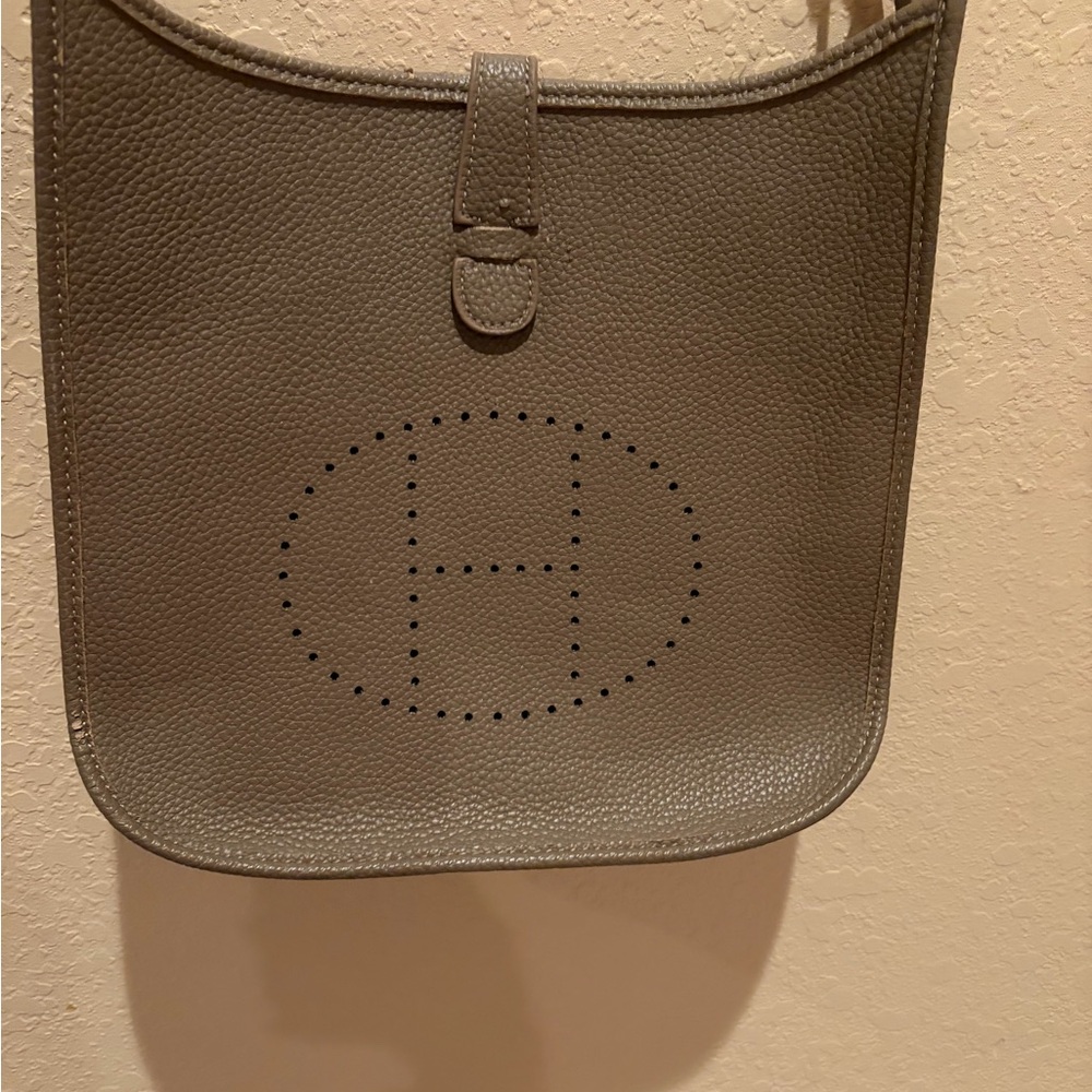 Hermes Gray Crossbody Bag